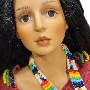 Native American Porcelain Ashton Drake Legend Of Hope figure Doll